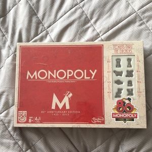 Brand new MONOPOLY 80th anniversary edition